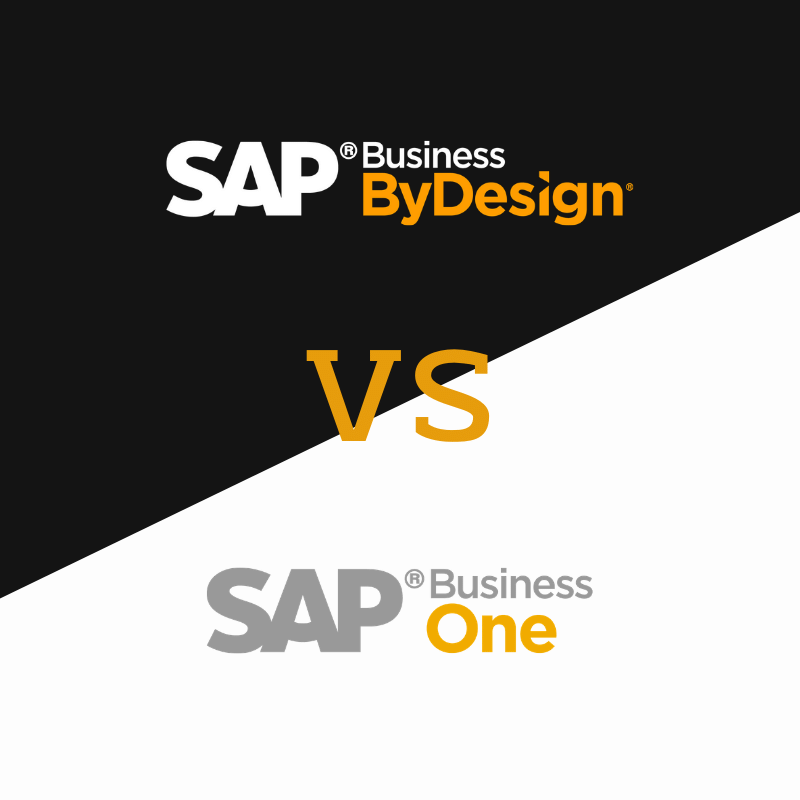 SAP ByDesign VS SAP Business One Comparison Navigator SAP